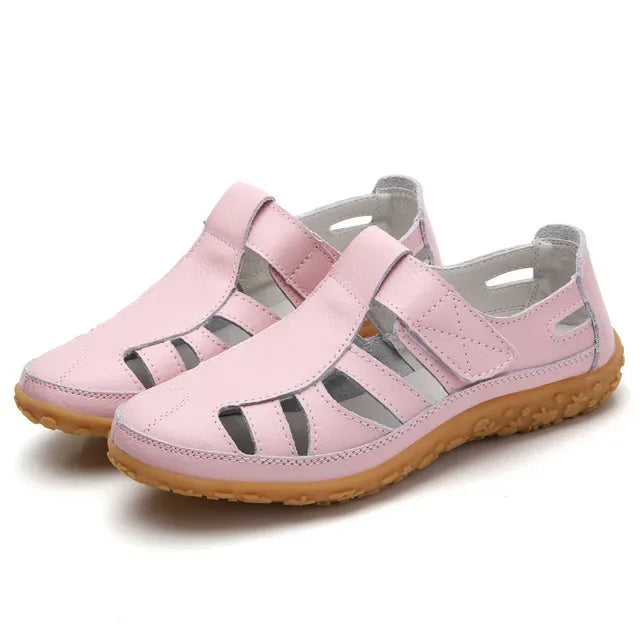 Elvie | Zeitlose Sommersandalen aus hochwertigem Leder