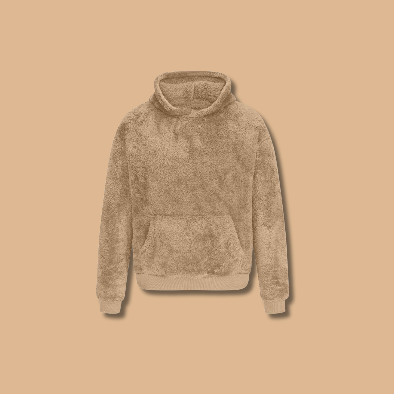 Cleo™ | Bequemer Hoodie - Khaki / S