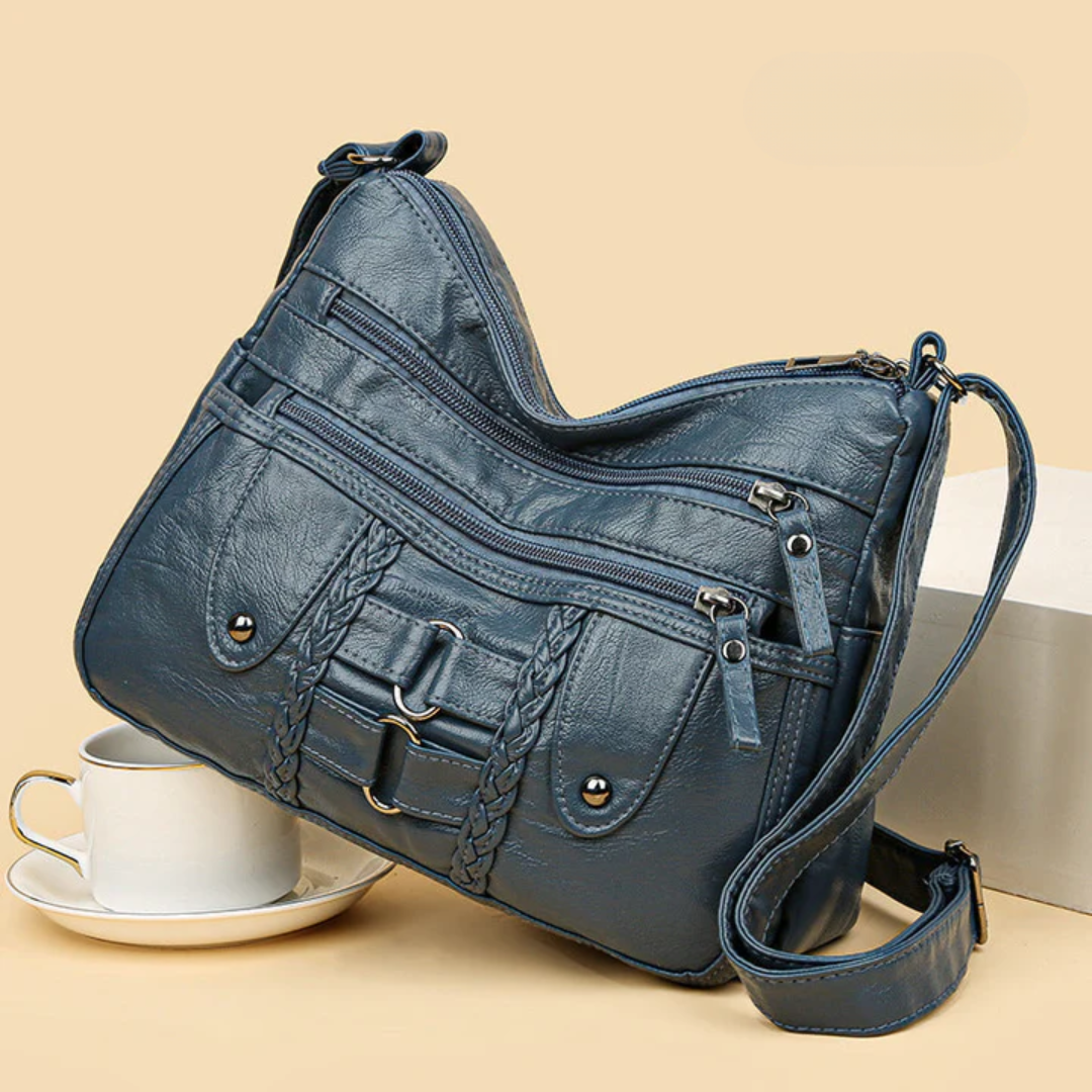 Gisela | Elegante Vintage-Tasche aus weichem PU-Leder