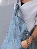 Sylie | Trendiges Denim-Latzkleid