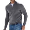 Sebas | Zip-Up Sweater - Grau / S