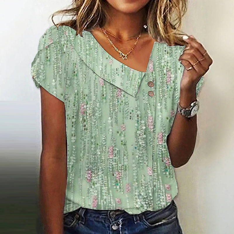 Samia | Bluse mit abstraktem Druck