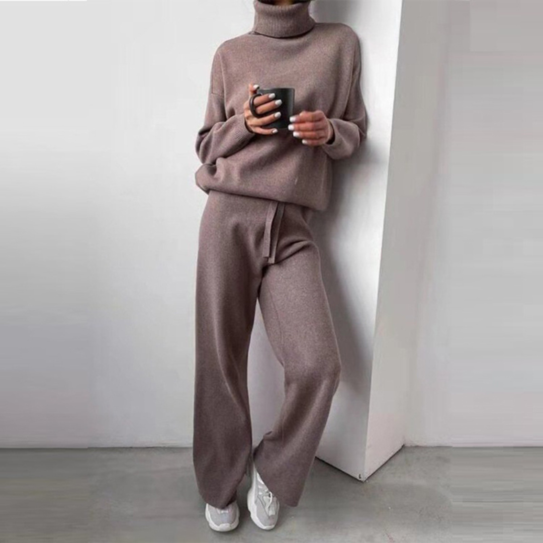 Zarina | zweiteiliges Lounge-Set - Khaki / S