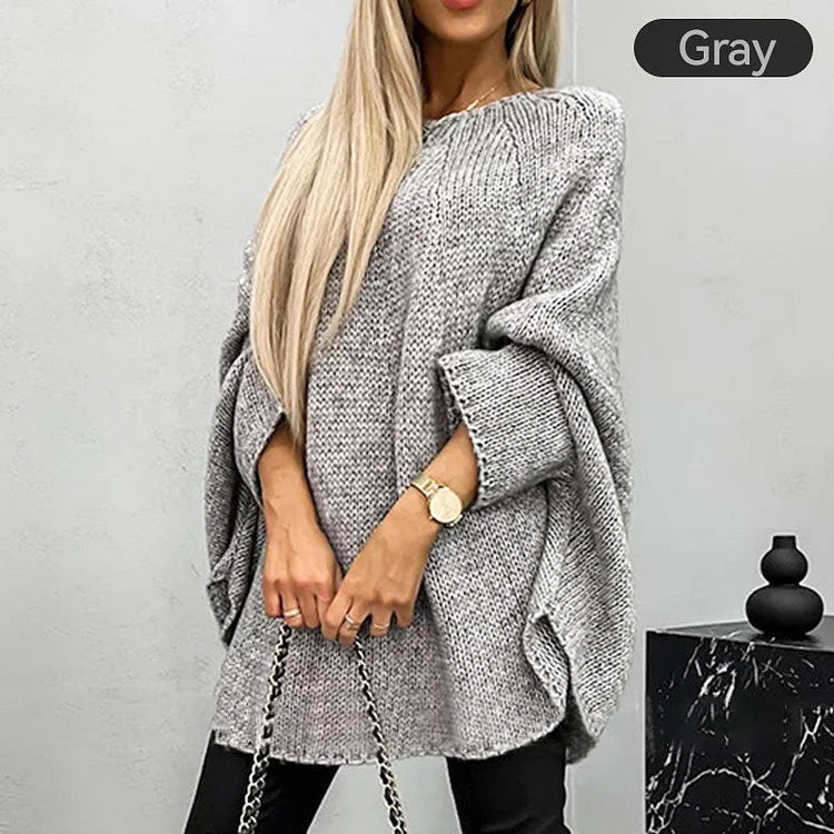 Lily™ | Eleganter Strickumhang Pullover