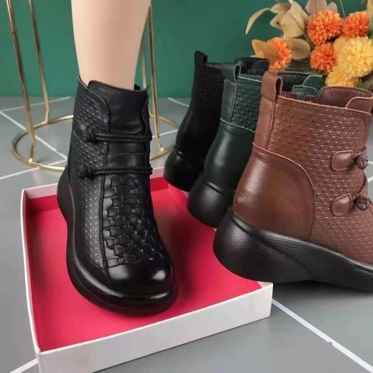 Clara™ | Zeitlose Stiefeletten aus Echtleder