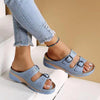 Abell | Damen Sandalen aus Leder mit verstellbarem Riemen