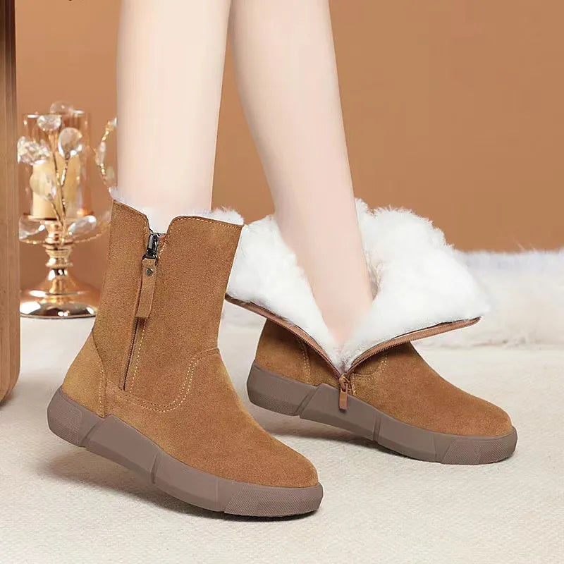 Julia™ | Stylische orthopädische Winterboots in Mid-Calf-Länge
