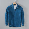 Danny™ | Nordic Zip-Pullover - Blau / M