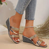 Madison | Elegante Party-Sandalen mit funkelnden Kristallen