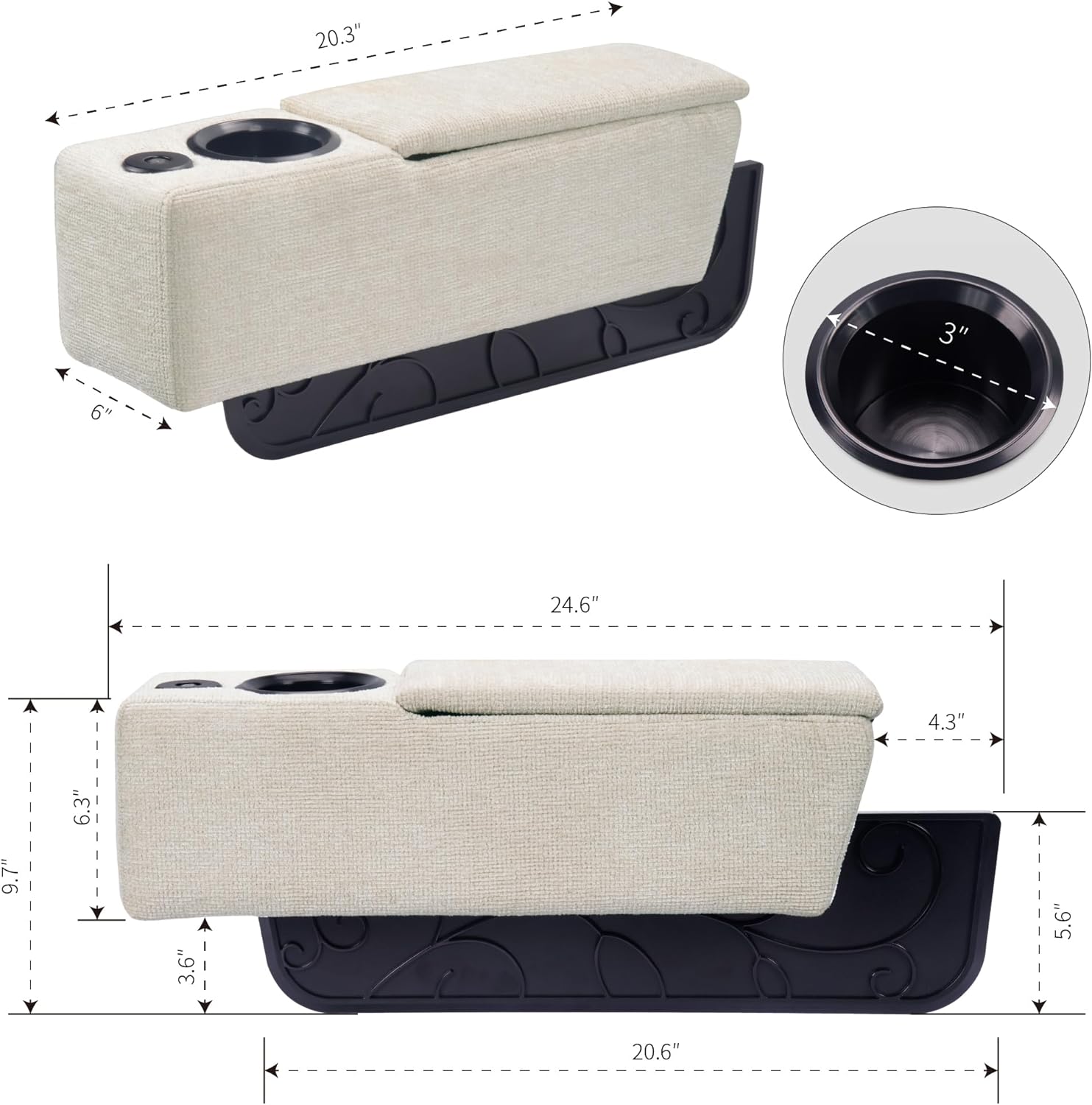 SofaGenie™ | Der Ultimative Multifunktionale Sofa-Armlehne | 50% RABATT HEUTE!