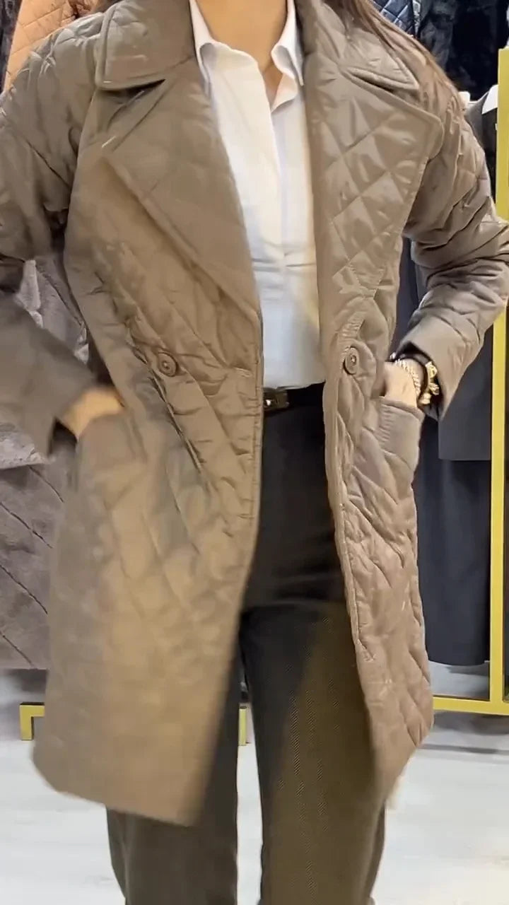 Rhiza | Damen-Baumwolljacke mit Revers