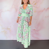 Penny | feminines Sommerkleid mit tiefem Ausschnitt