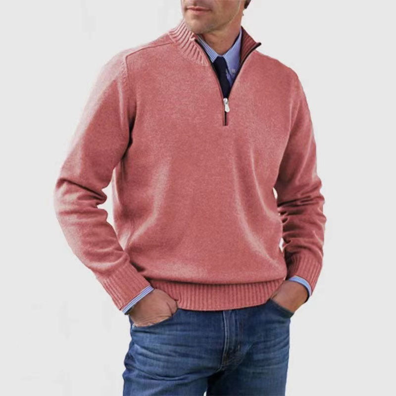 Jaico | Warmer Pullover mit Reißverschluss