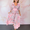 Penny | feminines Sommerkleid mit tiefem Ausschnitt