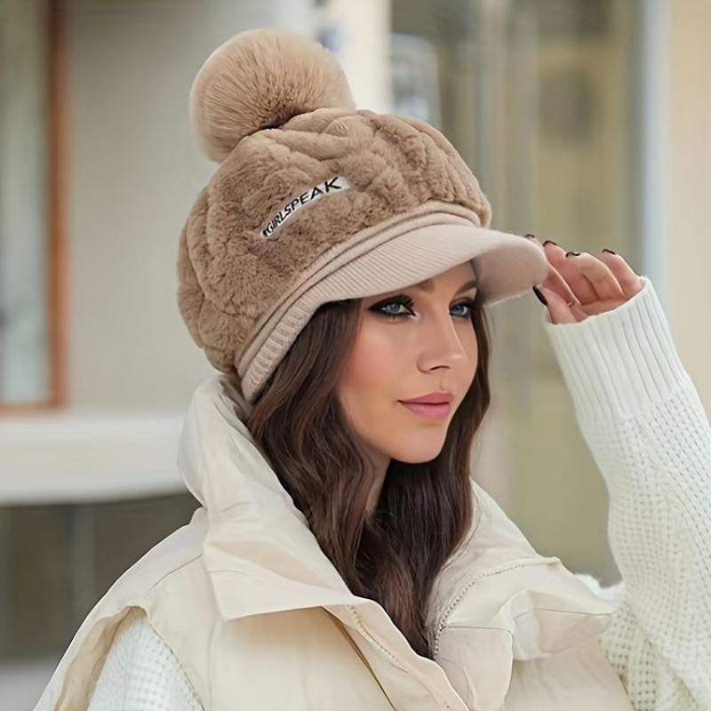 Kitty™ | Warme Wintermütze für Frauen mit kurzer Krempe