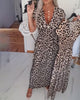 Rinn | Kleid mit Leo-Print
