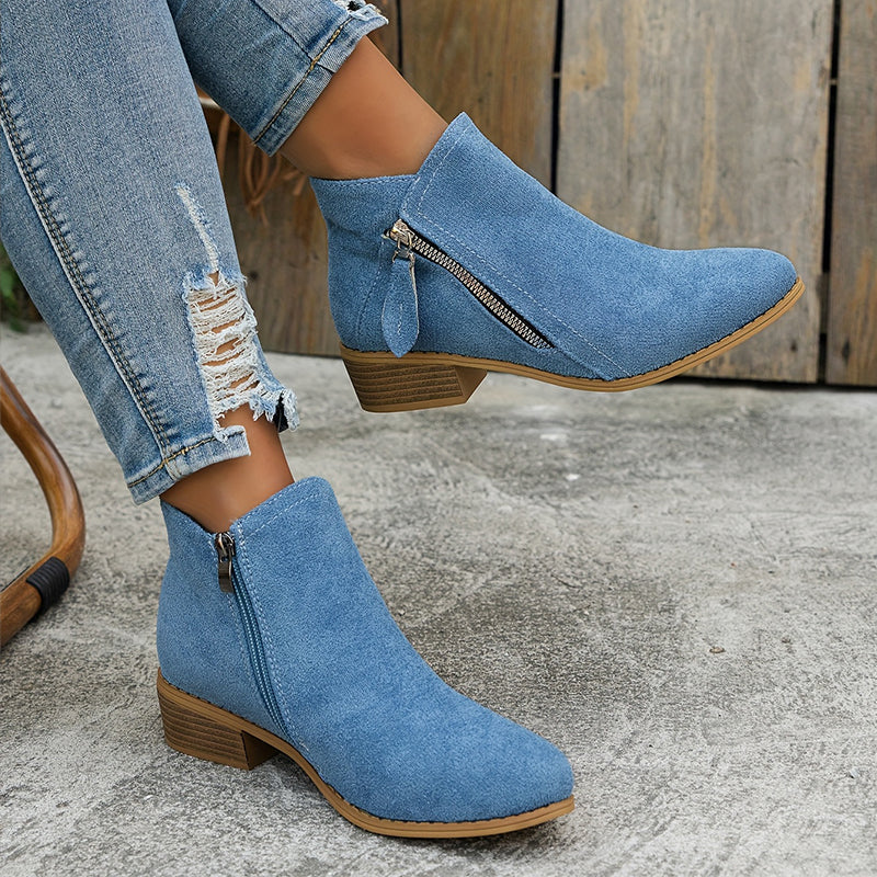 Valentina™ | Trendige Orthopädische Stiefeletten für gesunden Komfort