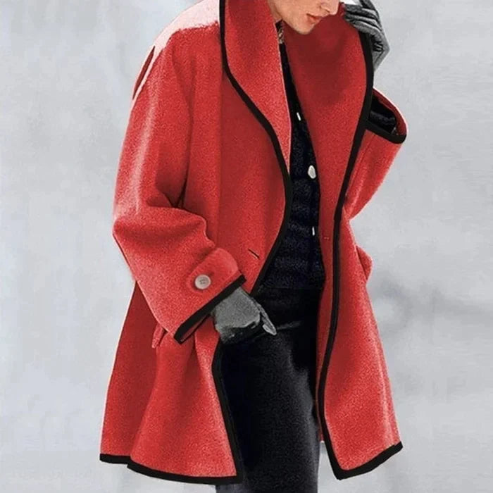 Jana™ - Klassischer Übergangsmantel - Coats & Jackets - Rot / S
