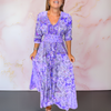Penny | feminines Sommerkleid mit tiefem Ausschnitt