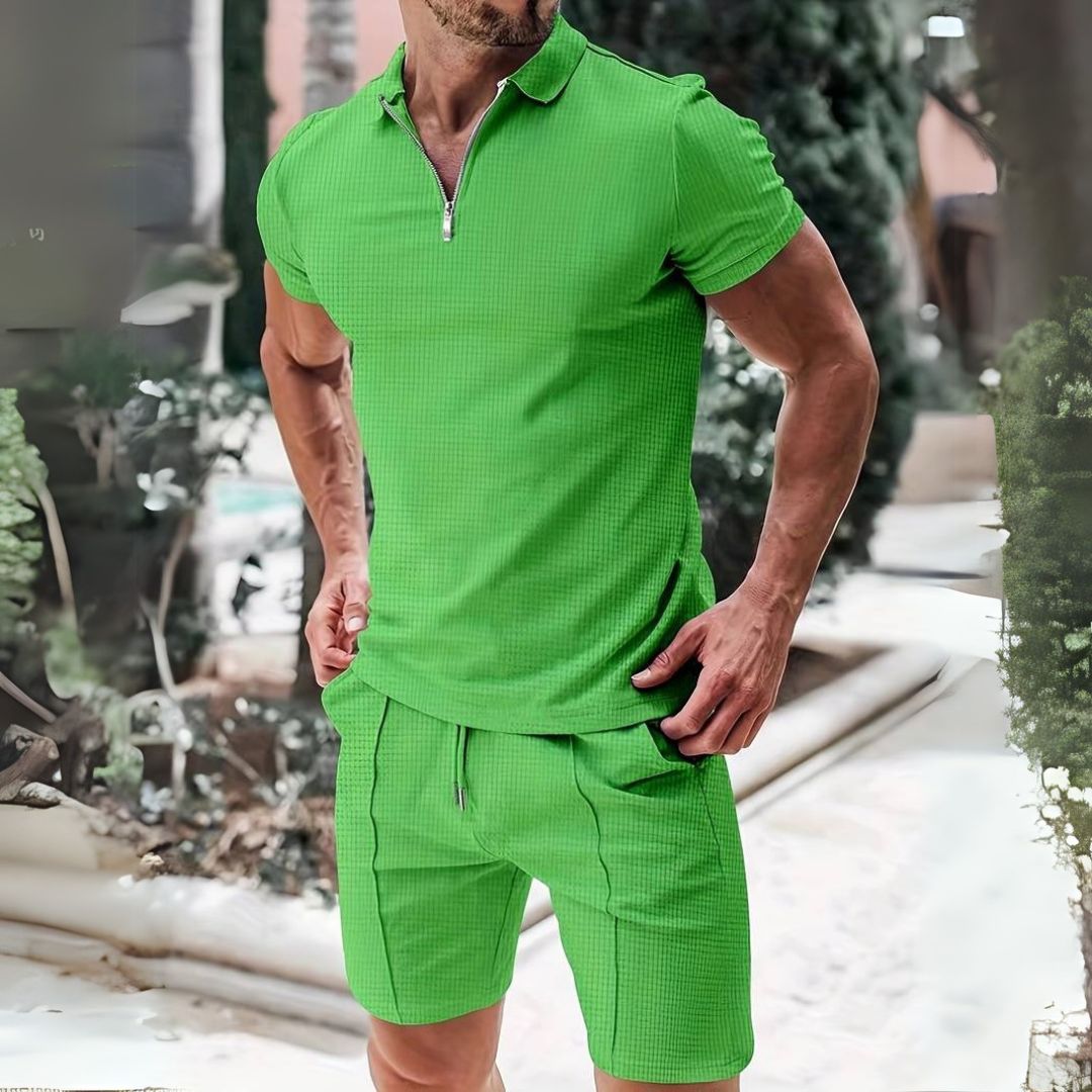 Ion | Lässiges Sommer-Outfit für Herren: Muskelshirt und Shorts