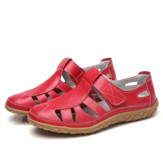 Elvie | Zeitlose Sommersandalen aus hochwertigem Leder