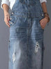 Sylie | Trendiges Denim-Latzkleid
