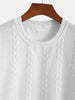 Rudy | Lässiges Relax Fit T-Shirt mit Twist-Jacquard-Shorts