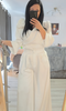 Lilianne | Luxuriöses Satin-Outfit mit Bluse und Hose