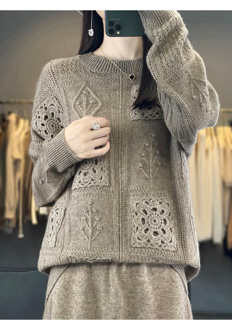 Viviana | Klassische Eleganz aus Wolle