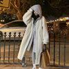 Rhea™ | Lammwoll-Hoodiejacke - Schwarz / M