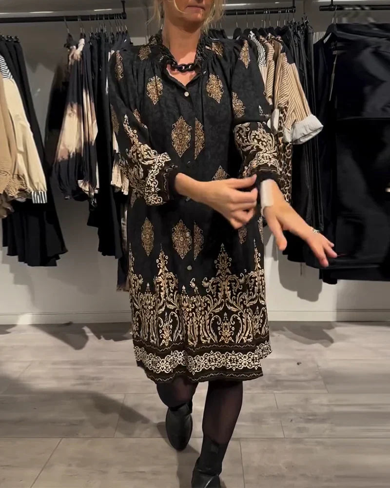 Georgina | Elegante Hemdblusenkleid