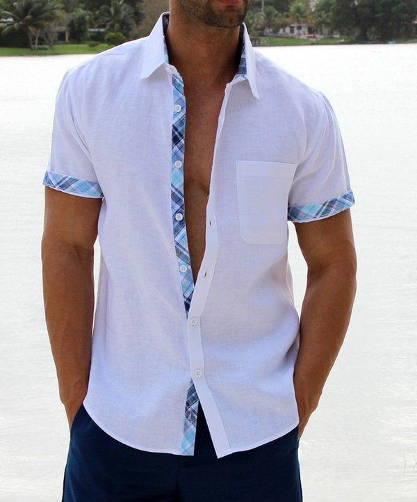 Harold | Herren Freizeithemd im Karo-Design mit Button-Down-Kragen