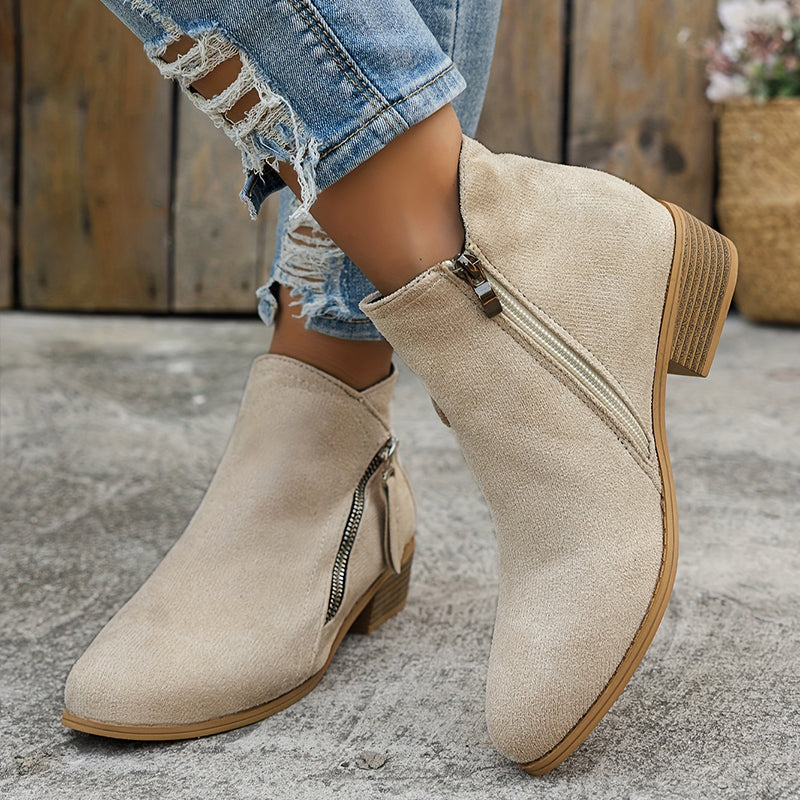 Valentina™ | Trendige Orthopädische Stiefeletten für gesunden Komfort