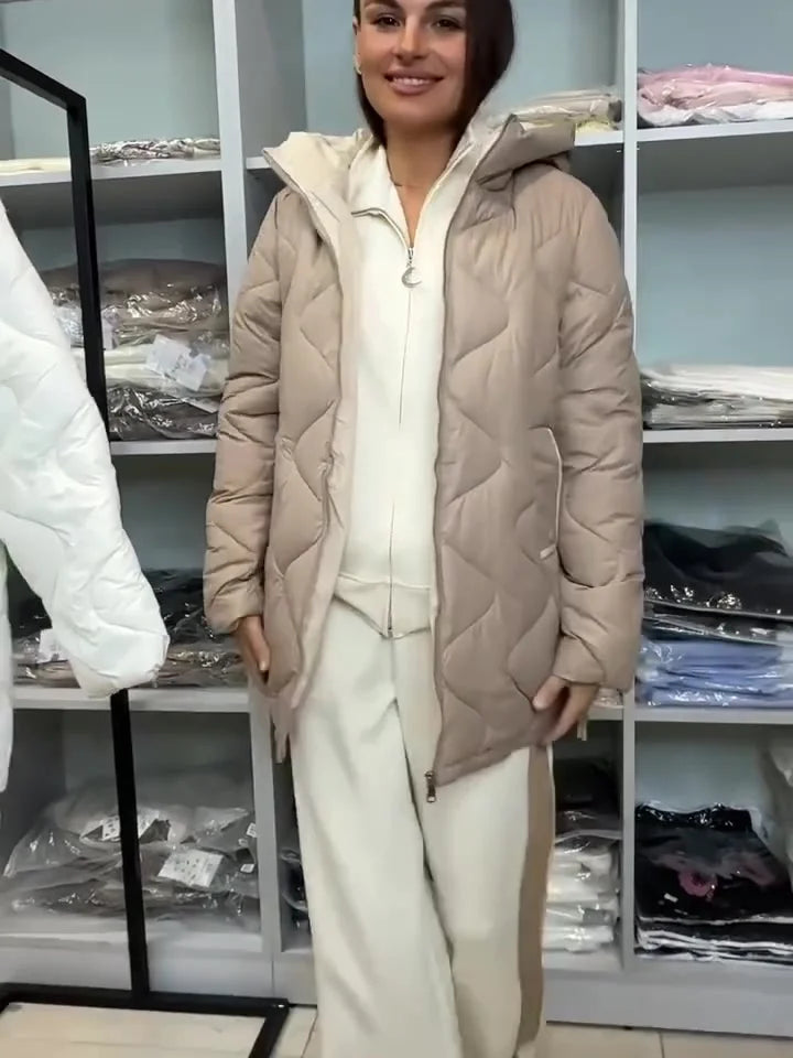 Mia | Modische Damenjacke aus Baumwolle – leicht & bequem