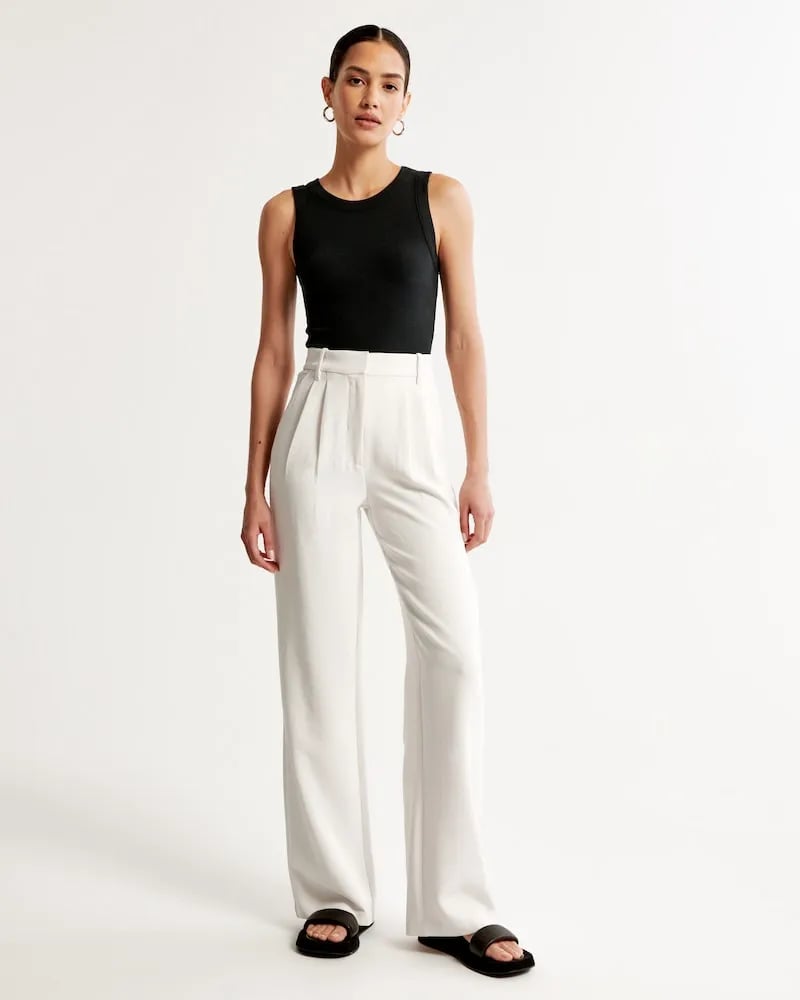 Soraka | Hose mit weitem Bein - Beauty - Weiß / XS