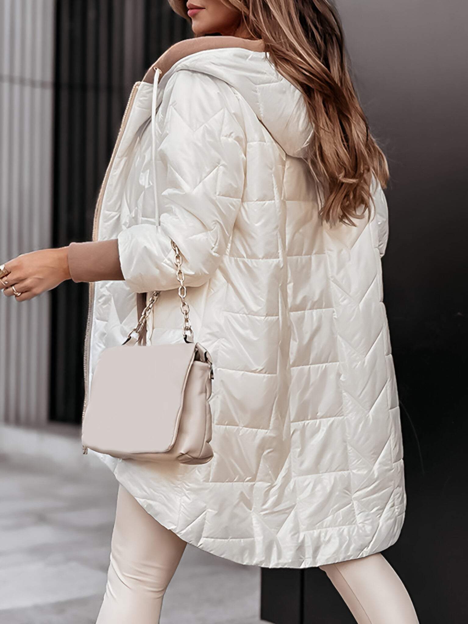 Morgan™ | Eleganter Damen-Wintermantel mit Kapuze