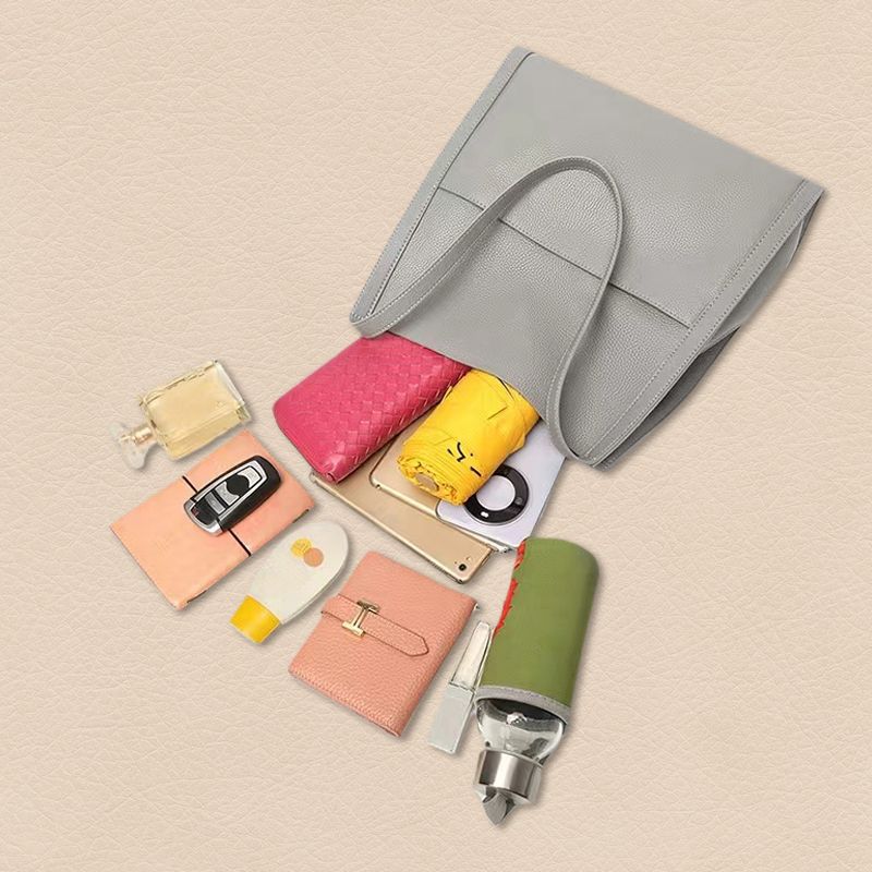 Allison | Elegante monochrome Lederhandtasche