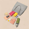 Allison | Elegante monochrome Lederhandtasche