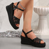 Xandra | elegante orthopädische Plateausandalen für Damen