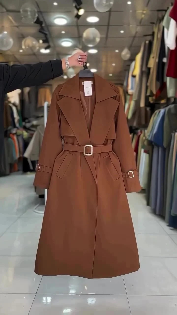 Clarys | Langer Trenchcoat für Damen