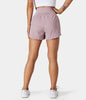 China | Sportliche Shorts mit hoher Taille und fließendem Oberstoff