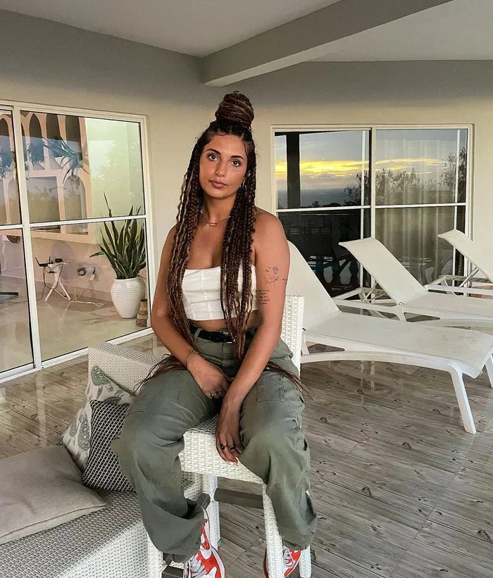 Jaina | Verstellbare Cargo-Hose In Gerader Passform