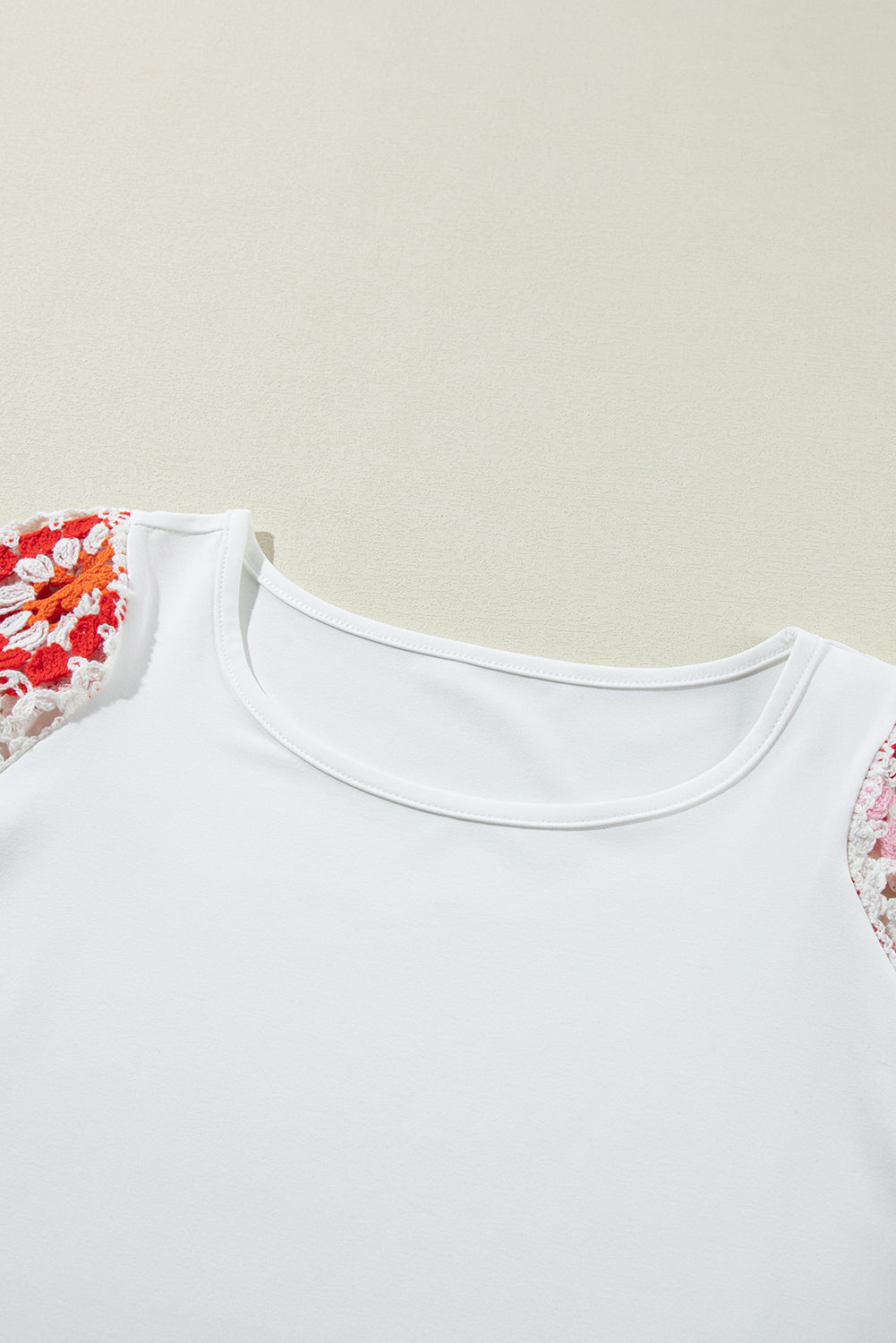 Meribeth | Häkel-Top mit Blumenmuster