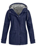 Selina™ | Eleganter Allwettermantel - Marine / S