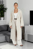 Anouk™ | Klassischer Wintermantel mit Kragen - Creme / XS