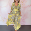 Penny | feminines Sommerkleid mit tiefem Ausschnitt