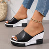 Irisa | Orthopädische Plateausandalen mit dicker Sohle