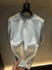 Rowell | elegantes Freizeit-Set aus seidigem T-Shirt und Shorts