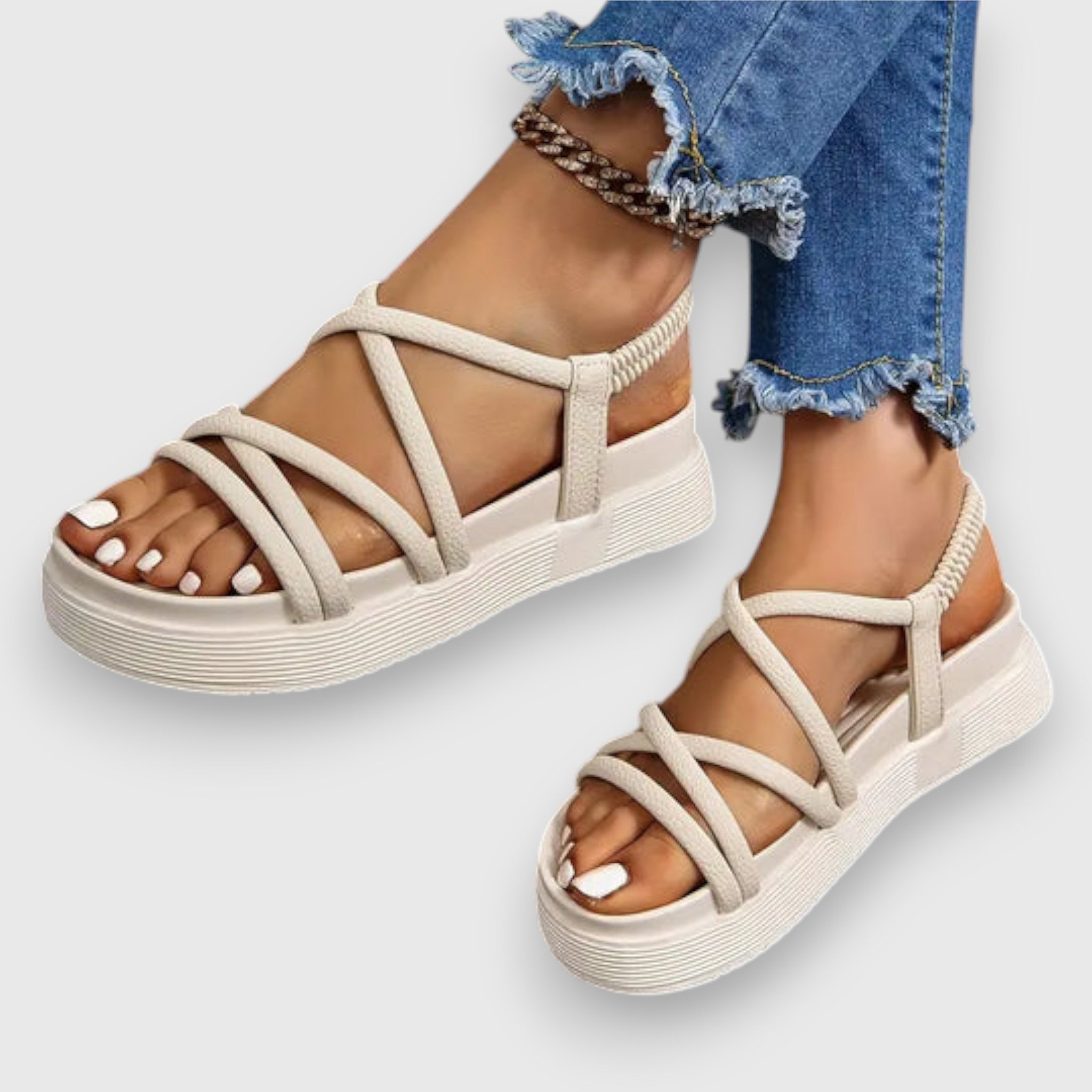 Haze | Glamouröse Sandalen mit Plateau-Design