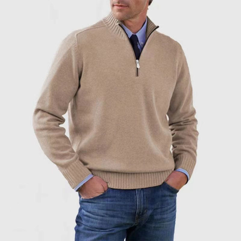 Jaico | Warmer Pullover mit Reißverschluss